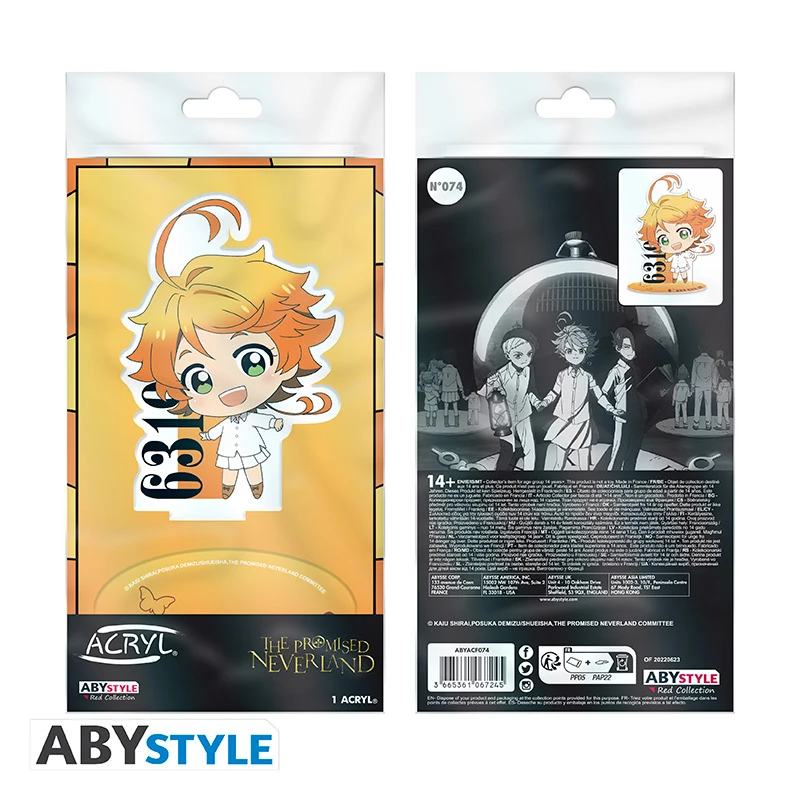 ABYstyle THE PROMISED NEVERLAND Acryl® Emma Chibi 3 ABYstyle THE PROMISED NEVERLAND Acryl® Emma Chibi – Image 3