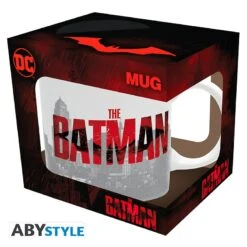 ABYstyle DC Comics - Mug - 320 Ml - The Batman Silhouette Rouge -ABYstyle Magasin 3665361075479 4