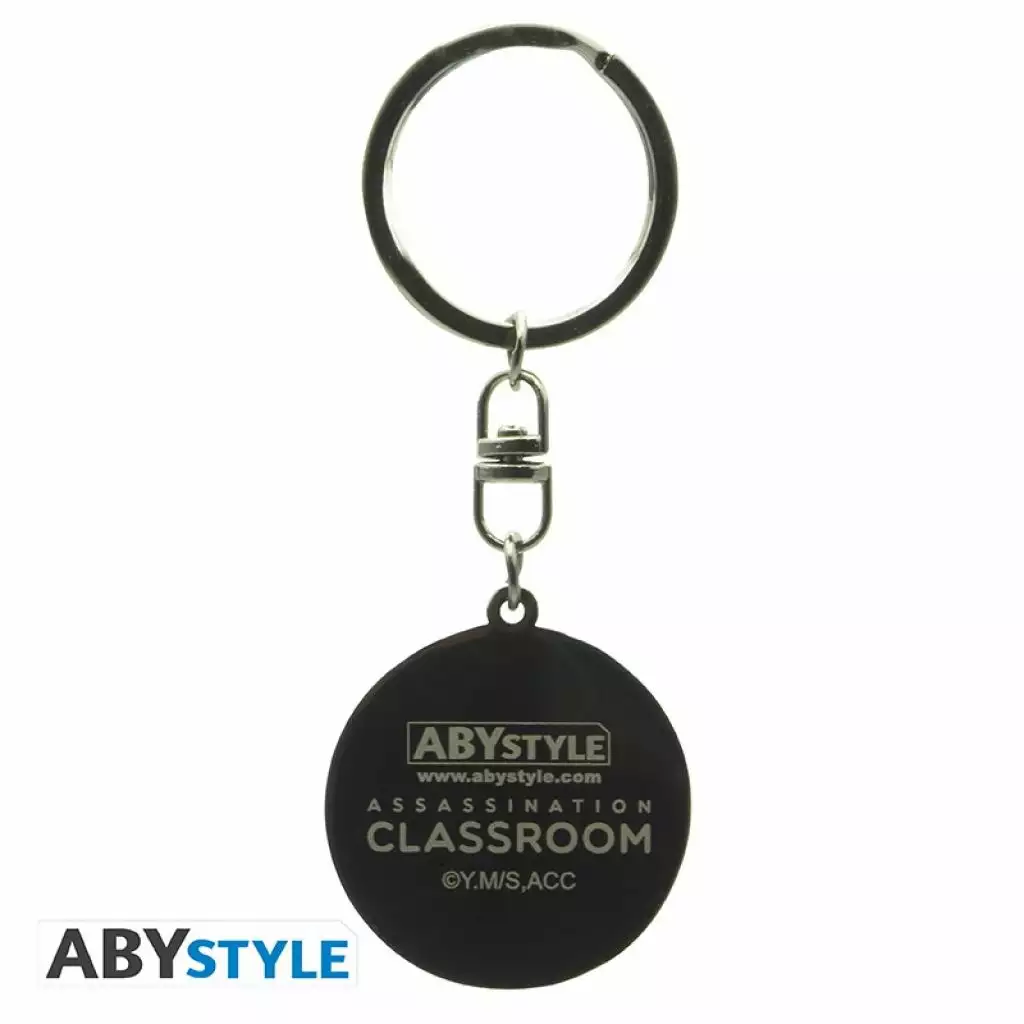ABYstyle Assassination Classroom - Porte-clés Métal - Koro Rouge 2 ABYstyle Assassination Classroom - Porte-clés Métal - Koro Rouge – Image 2