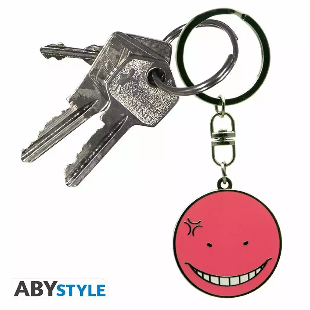 ABYstyle Assassination Classroom - Porte-clés Métal - Koro Rouge 4 ABYstyle Assassination Classroom - Porte-clés Métal - Koro Rouge – Image 4