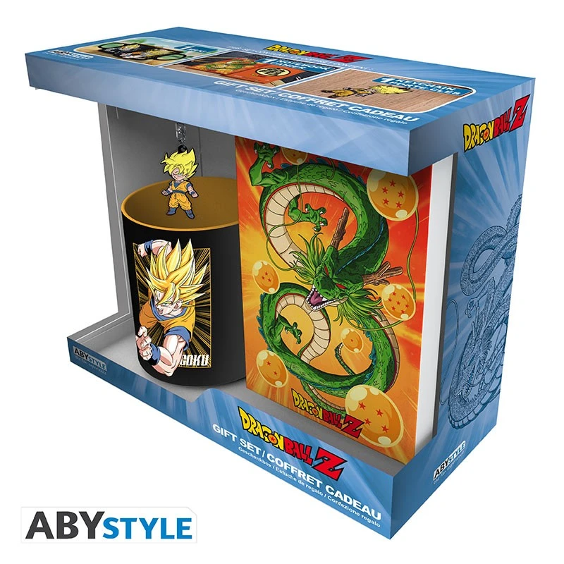 ABYstyle DRAGON BALL Z Coffret Cadeau Goku Mug + Porte-clés + Cahier 2 ABYstyle DRAGON BALL Z Coffret Cadeau Goku Mug + Porte-clés + Cahier – Image 2