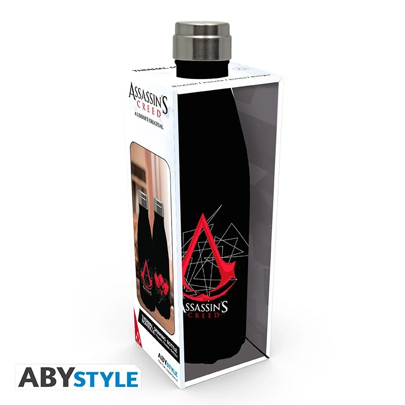 ABYstyle ASSASSIN'S CREED Bouteille D'eau Crest 6 ABYstyle ASSASSIN'S CREED Bouteille D'eau Crest – Image 6