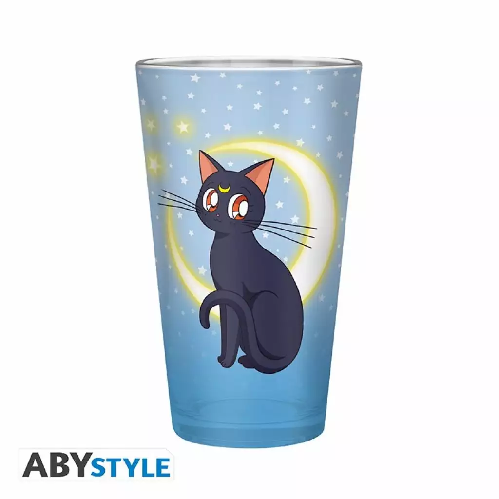 ABYstyle Sailor Moon - Verre Xxl 400 Ml - Luna & Artemis 1 ABYstyle Sailor Moon - Verre Xxl 400 Ml - Luna & Artemis