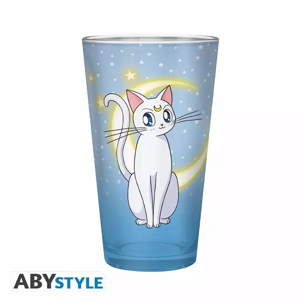 ABYstyle Sailor Moon - Verre Xxl 400 Ml - Luna & Artemis 2 ABYstyle Sailor Moon - Verre Xxl 400 Ml - Luna & Artemis – Image 2