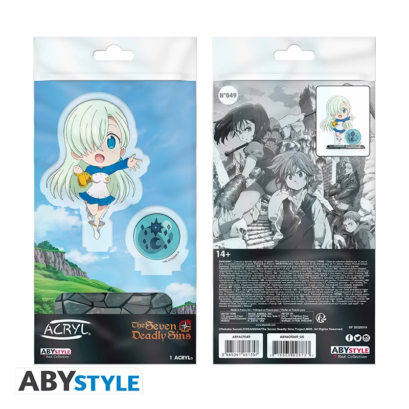 ABYstyle THE SEVEN DEADLY SINS Acryl® Princesse Elizabeth 4 ABYstyle THE SEVEN DEADLY SINS Acryl® Princesse Elizabeth – Image 4