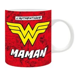 ABYstyle Wonder Woman - Mug 320Ml - L'Authentique "W" Maman