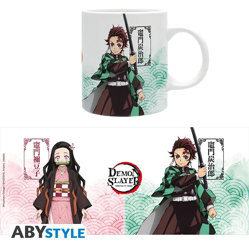 ABYstyle DEMON SLAYER Mug Tanjiro & Nezuko 5 ABYstyle DEMON SLAYER Mug Tanjiro & Nezuko – Image 5
