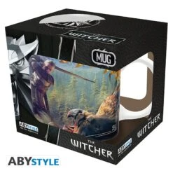 ABYstyle THE WITCHER Mug Geralt Et Le Griffon -ABYstyle Magasin 3665361087571 4