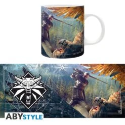 ABYstyle THE WITCHER Mug Geralt Et Le Griffon -ABYstyle Magasin 3665361087571 5