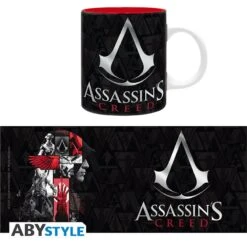 ABYstyle ASSASSIN'S CREED - Mug - 320 Ml - Crest Noir & Rouge - Subli -ABYstyle Magasin 3665361100133 5
