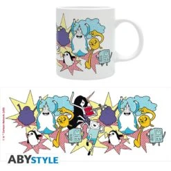 ABYstyle ADVENTURE TIME Mug Personnages En Demi-teinte -ABYstyle Magasin 3665361111122 5