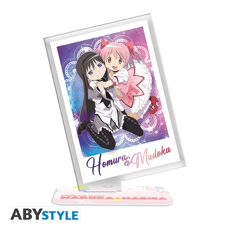 ABYstyle PUELLA MAGI MADOKA MAGICA Acryl® Madoka & Homura 2 ABYstyle PUELLA MAGI MADOKA MAGICA Acryl® Madoka & Homura – Image 2