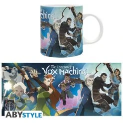 ABYstyle THE LEGEND OF VOX MACHINA - Mug 320 Ml -"Groupe" - Subli - Boîte X2 -ABYstyle Magasin 3665361133230 5