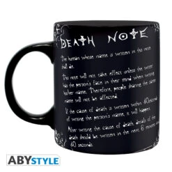 ABYstyle DEATH NOTE Mug L & Règles -ABYstyle Magasin 3700789274421 6