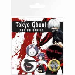 ABYstyle Tokyo Ghoul - Pack De 6 Badges - Mix