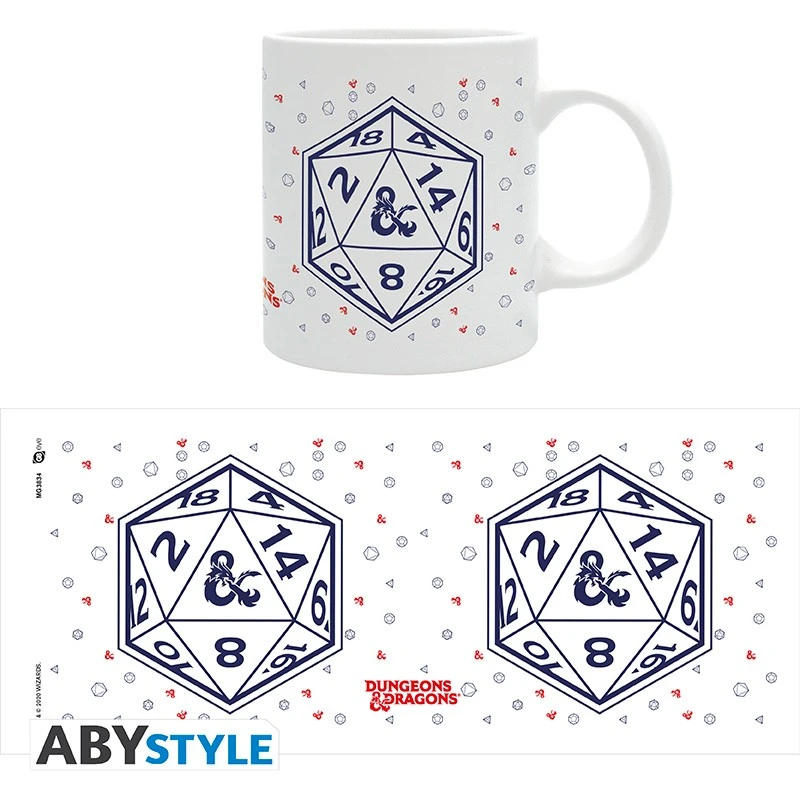 ABYstyle DONJONS ET DRAGONS Mug D20 5 ABYstyle DONJONS ET DRAGONS Mug D20 – Image 5