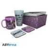 ABYstyle FRIENDS Coffret Cadeau Verre + Mug + 2 Dessous De Verre Gribouillages