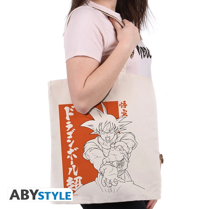 ABYstyle DRAGON BALL SUPER Tote Bag Goku 3 ABYstyle DRAGON BALL SUPER Tote Bag Goku – Image 3