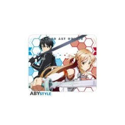 ABYstyle SWORD ART ONLINE - Tapis De Souris Souple - Kirito Et Asuna