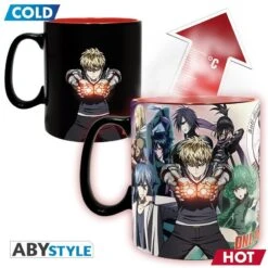 ABYstyle Magasin -ABYstyle Magasin abystyle abymug448 mug thermoreactif heros saitama genos 1