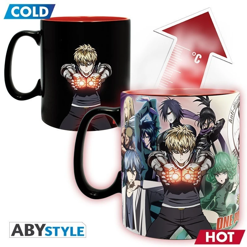 ABYstyle Mug Thermoréactif Héros (Saitama & Genos) 2 ABYstyle Mug Thermoréactif Héros (Saitama & Genos) – Image 2