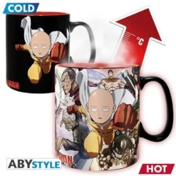 ABYstyle Mug Thermoréactif Héros (Saitama & Genos)