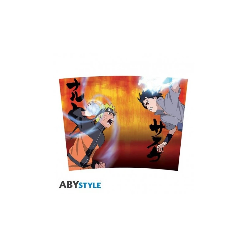ABYstyle NARUTO SHIPPUDEN - Mug De Voyage Naruto Vs Sasuke 2 ABYstyle NARUTO SHIPPUDEN - Mug De Voyage Naruto Vs Sasuke – Image 2