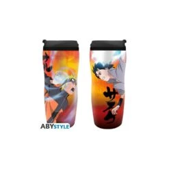 ABYstyle NARUTO SHIPPUDEN - Mug De Voyage Naruto Vs Sasuke