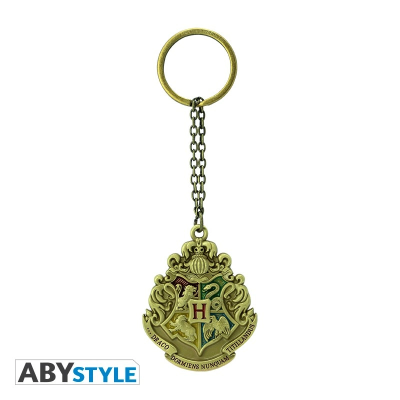 ABYstyle Harry Potter - Porte-clés Metal 3d - Emblème Poudlard 2 ABYstyle Harry Potter - Porte-clés Metal 3d - Emblème Poudlard – Image 2