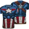 ABYstyle Marvel - T-shirt Cosplay - Captain America (s)