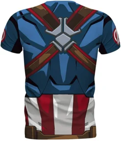 ABYstyle Marvel - T-shirt Cosplay - Captain America (s) -ABYstyle Magasin marvel t shirt cosplay captain america s 6213aa43d6dba