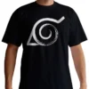 ABYstyle Naruto Shippuden - T-shirt Konoha - Black (l)