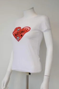 ABYstyle Skelanimals - T-shirt Valentin Femme White Basic (xl) -ABYstyle Magasin skelanimals t shirt valentin femme white basic xl 599b17a52db77