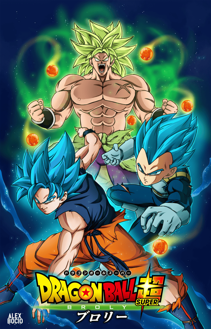 ABYstyle Magasin -ABYstyle Magasin dragon ball super broly poster by alexbocioart dckt1dy pre 1